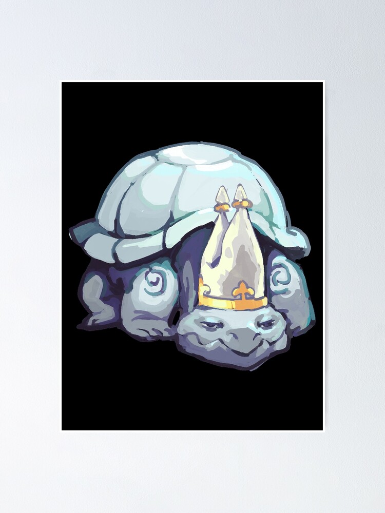 "Elden Ring Rock Bell Turtle" Poster for Sale by ZumZon Redbubble