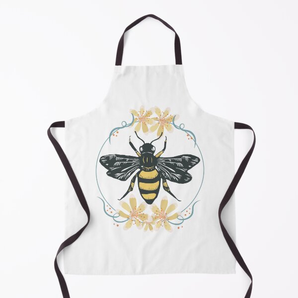 Item preview, vintage Manchester worker bee - flower manchester bee designed and sold by happy gift art.
