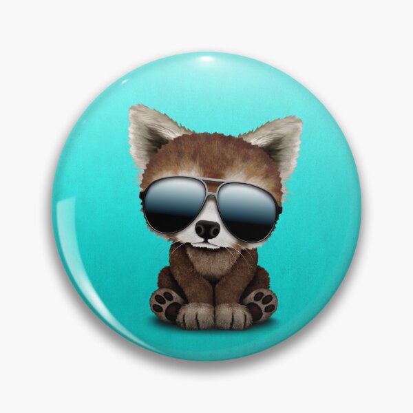 Item preview, Cool Baby Red Panda Wearing Sunglasses designed and sold by JeffBartels.