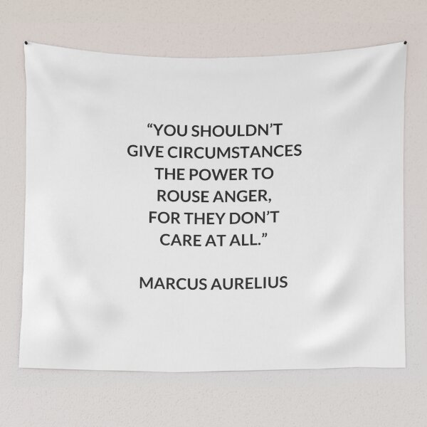 Item preview, MARCUS AURELIUS on Anger - Stoic Philosophy Quote designed and sold by Inspirationmotivation.