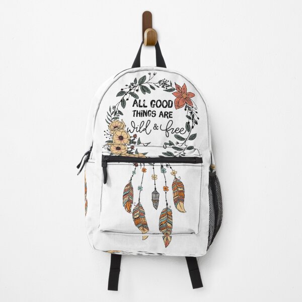 Item preview, All Good Things Are Wild and Free | Dream Catchy | Simple Quotes | Quote of the day | Stay positive quote designed and sold by Beautiful Habits.