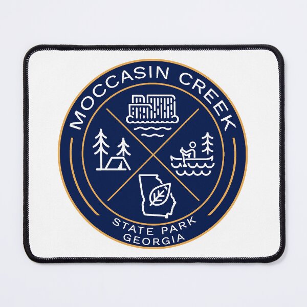 Item preview, Moccasin Creek State Park Heraldic Logo designed and sold by VanyaKar.