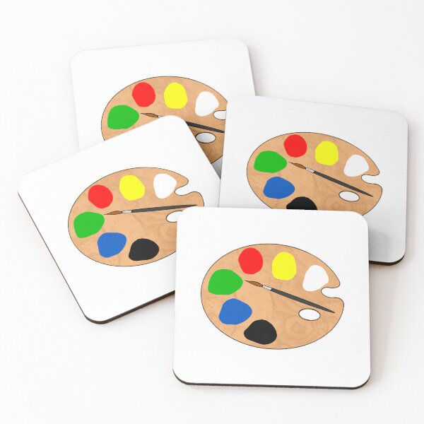 Item preview, Paint Pallet designed and sold by BookwormSticker.