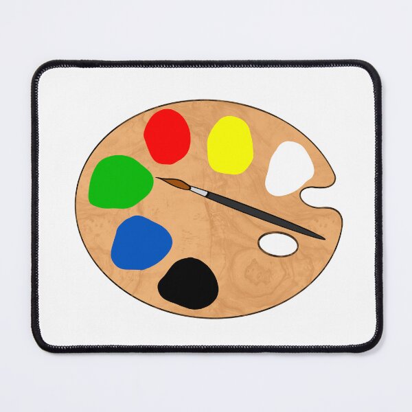 Item preview, Paint Pallet designed and sold by BookwormSticker.