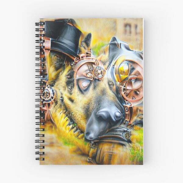 Item preview, Steampunk German Shepherd  designed and sold by CSturgill2.