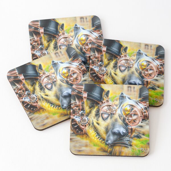 Item preview, Steampunk German Shepherd  designed and sold by CSturgill2.