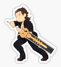 FFXV - Gladiolus Amicitia Sticker Sticker