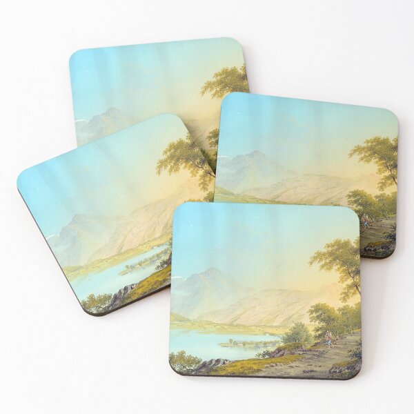 Item preview, Johann Heinrich Bleuler Aussicht von Wesen gegen Nasels am Wallenstattersee designed and sold by TeeARTHY.