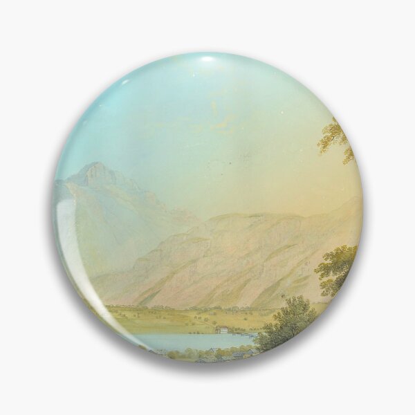 Item preview, Johann Heinrich Bleuler Aussicht von Wesen gegen Nasels am Wallenstattersee designed and sold by TeeARTHY.