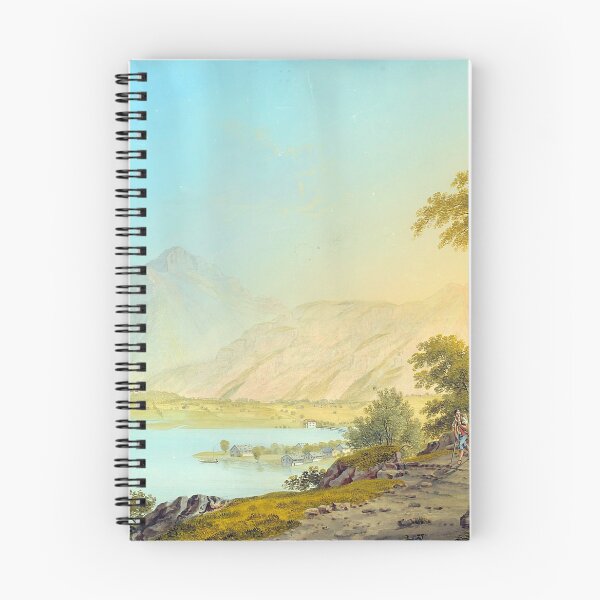 Item preview, Johann Heinrich Bleuler Aussicht von Wesen gegen Nasels am Wallenstattersee designed and sold by TeeARTHY.