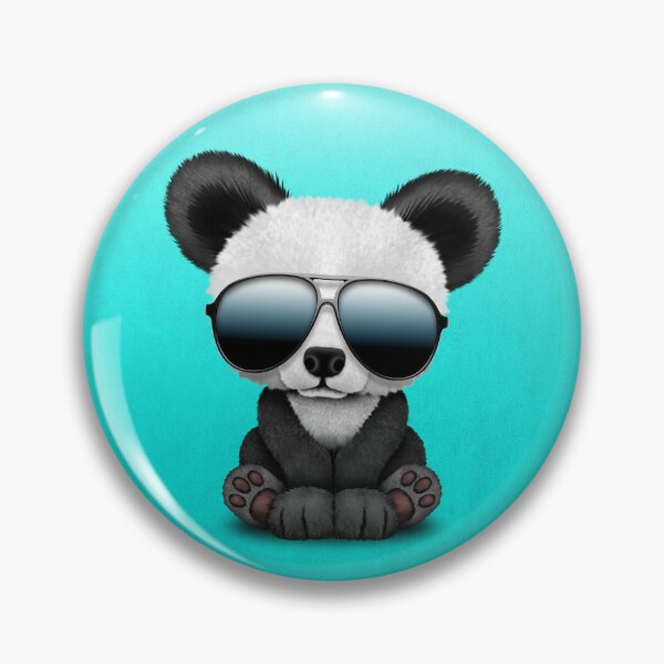 Item preview, Cute Baby Panda Wearing Sunglasses designed and sold by JeffBartels.