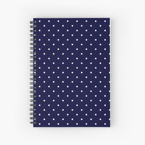 Item preview, Navy Blue White Polka Dots designed and sold by rewstudio.