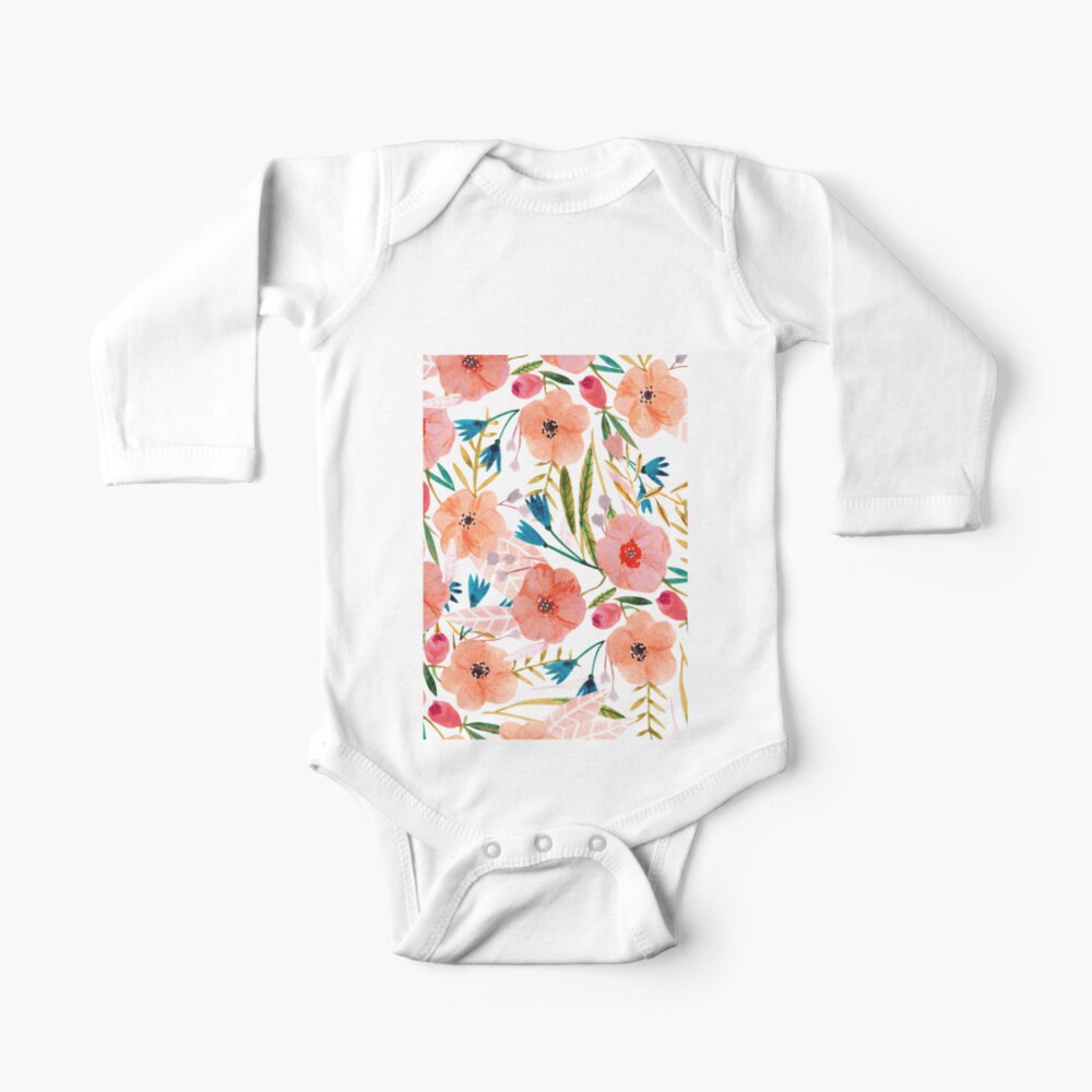 Item preview, Long Sleeve Baby One-Piece designed and sold by artiisan.