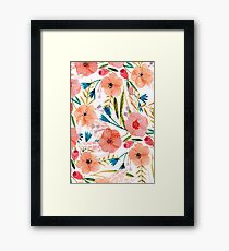 Floral Dance Framed Print