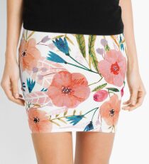 Floral Dance Mini Skirt