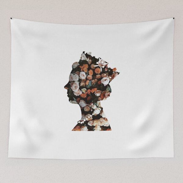 Item preview, Flowers Collage Art Queen designed and sold by Mnightsa.
