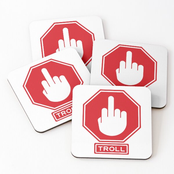 Artikelvorschau, Stop-Trolling-Schild entworfen und verkauft von Clusterfudge.