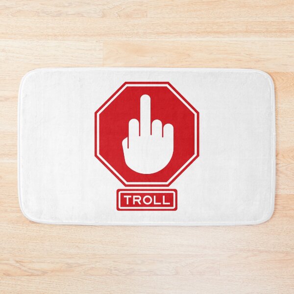 Item preview, Stop Trolling Sign designed and sold by Clusterfudge.