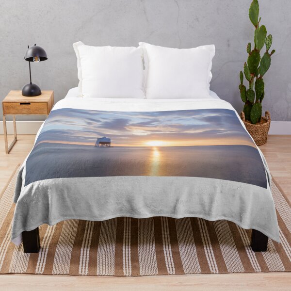Item preview, Sunset at the Lower Lighthouse at Burnham on Sea designed and sold by Carolyn Eaton.