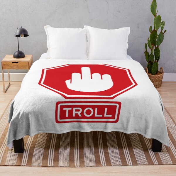 Item preview, Stop Trolling Sign designed and sold by Clusterfudge.