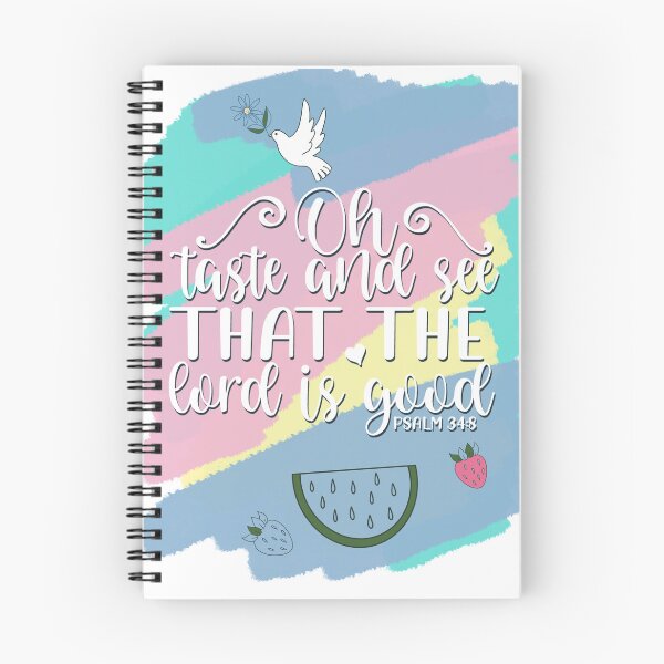 Item preview, oh test and see that the lord is good designed and sold by InnaMGraphic.