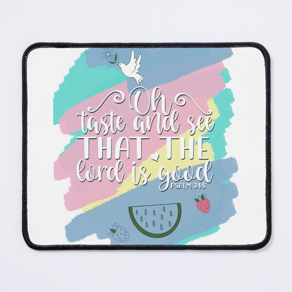 Item preview, oh test and see that the lord is good designed and sold by InnaMGraphic.