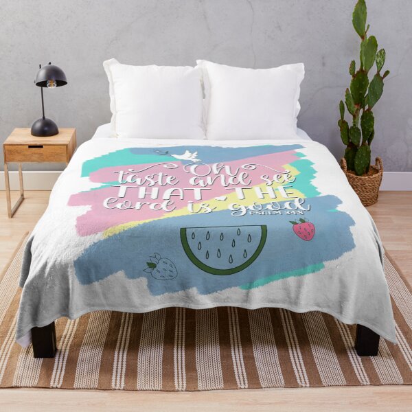 Item preview, oh test and see that the lord is good designed and sold by InnaMGraphic.