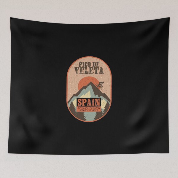 Item preview, Pico De Veleta Cycling Sticker designed and sold by amberk1cira.