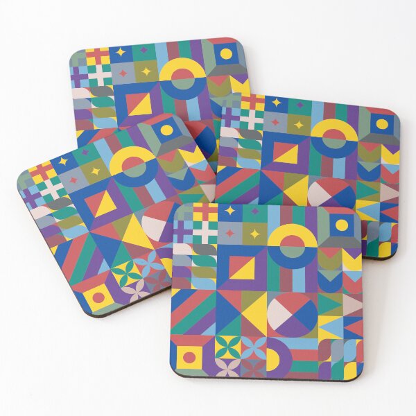 Item preview, Charming geometric artwork designed and sold by NaresCreative.