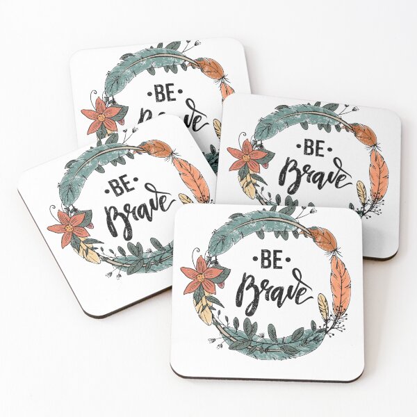 Item preview, Be Brave | Simple Quotes | Quote of the day | Stay positive quote  designed and sold by Beautiful  Habits.