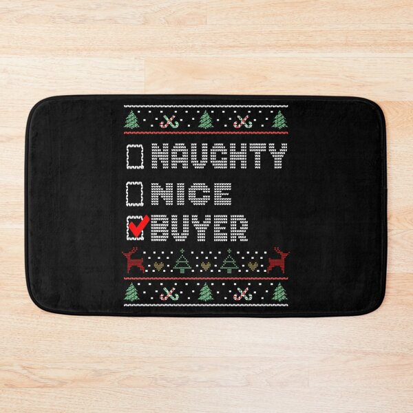 Item preview, Naughty Nice Buyer, Matching Christmas Group Pajama design designed and sold by Merchking1.