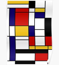 Mondrian Poster