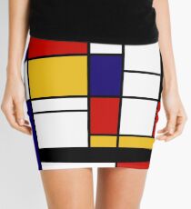 Mondrian Mini Skirt