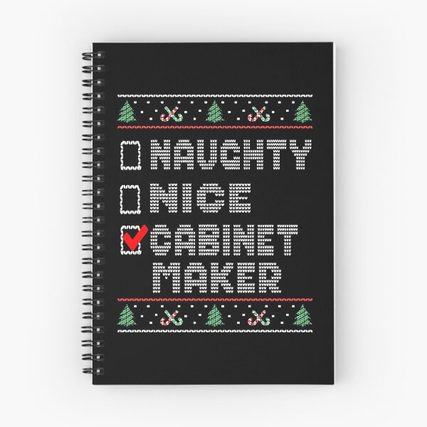 Item preview, Naughty Nice Cabinet Maker, Matching Christmas Group Pajama design designed and sold by Merchking1.