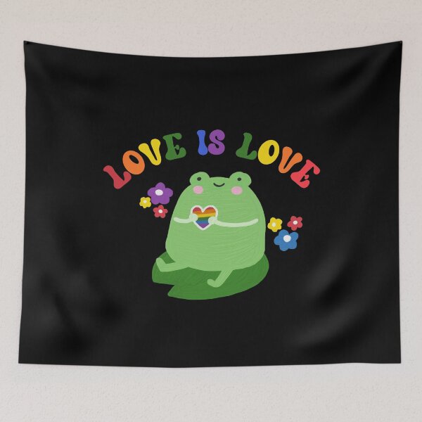 Item preview, love is love cottagecore pride designed and sold by Hey-Nice-Shirt.