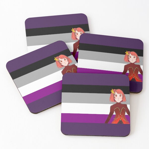 Item preview, SynthV Chiyu Asexual ACE Flag  designed and sold by Holli Anderson.