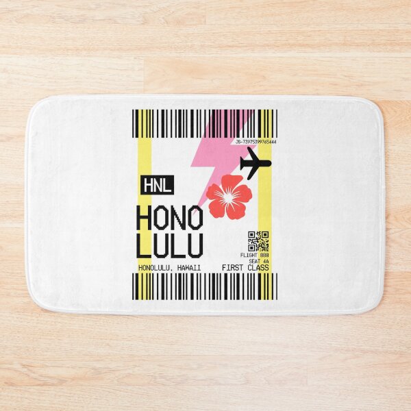 Item preview, HONOLULU plane ticket designed and sold by Julia Santos.