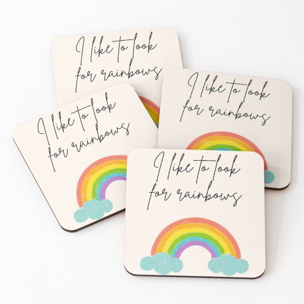 Item preview, I like to look for rainbows designed and sold by Handdrawnbyzoe.