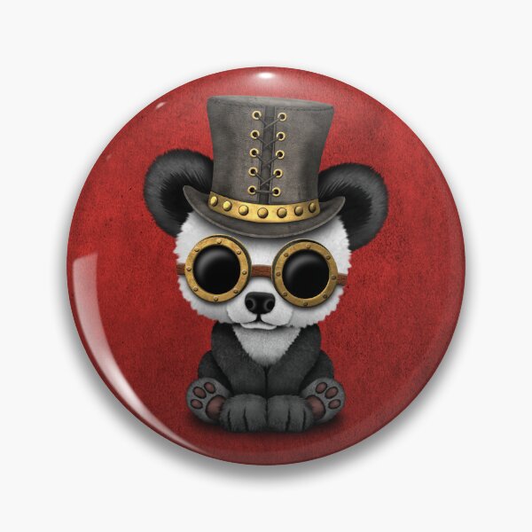 Artikelvorschau, Steampunk-Baby-Panda-Bärenjunges entworfen und verkauft von JeffBartels.