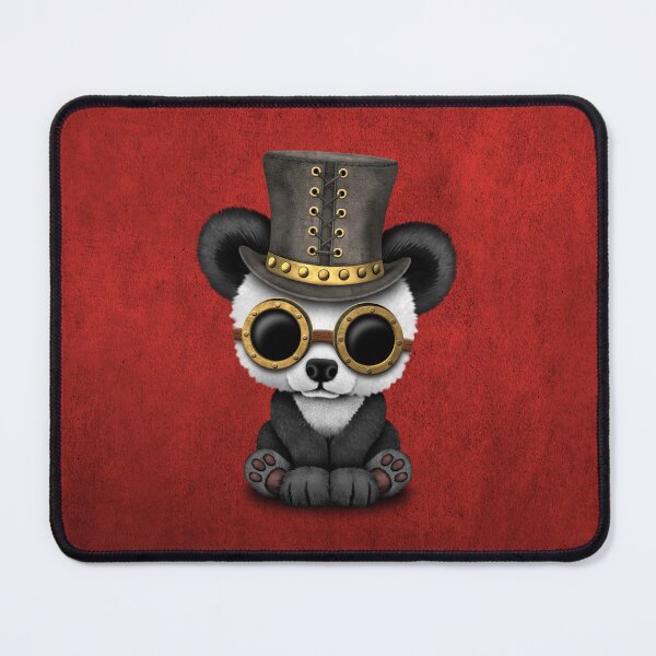 Item preview, Steampunk Baby Panda Bear Cub designed and sold by JeffBartels.