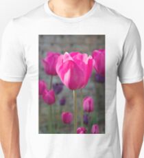 Pink Tulip Unisex T-Shirt