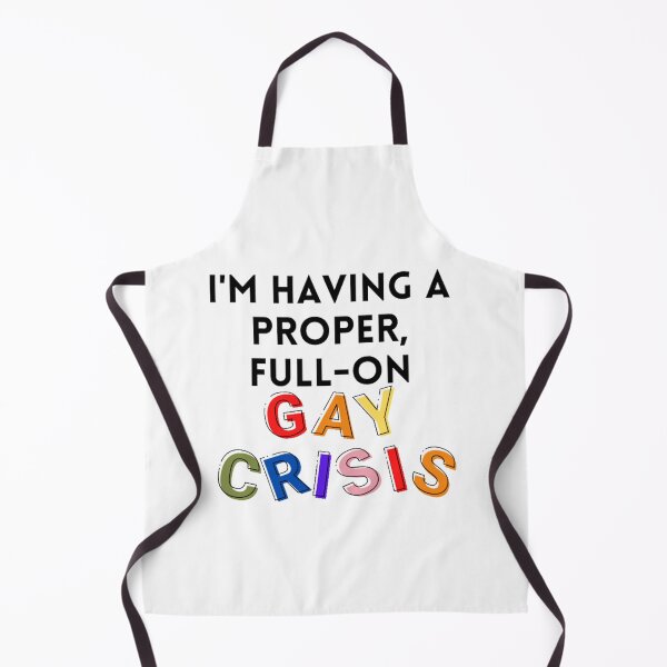 Item preview, proper full on gay crisis designed and sold by BabyCupcakes.