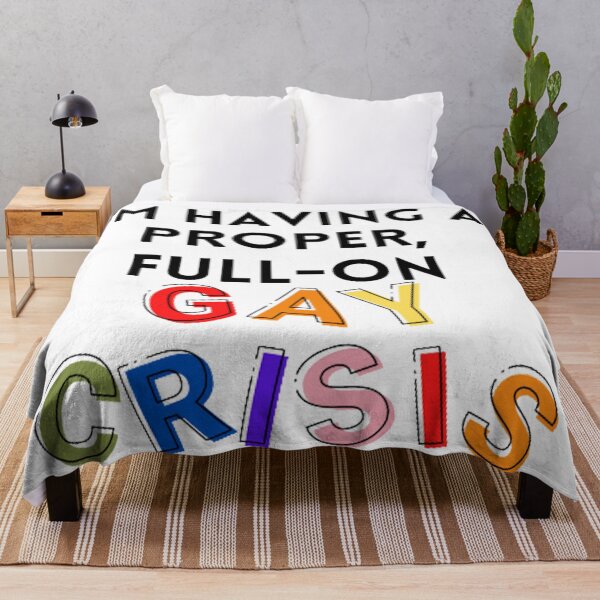 Item preview, proper full on gay crisis designed and sold by BabyCupcakes.
