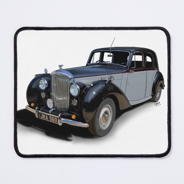 Item preview, "Mabel", classic car mkVI standard saloon 1947, vintage, b3ntley designed and sold by Theoldgirl900.