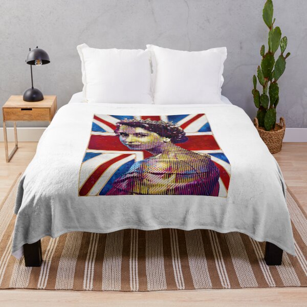Item preview, Queens art, Queen's Jubilee flag art designed and sold by Glenclo1.
