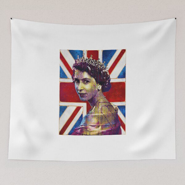 Item preview, Queens art, Queen's Jubilee flag art designed and sold by Glenclo1.