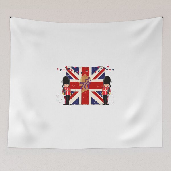 Item preview, Queens art, Queen's platinum 70 years flag designed and sold by Glenclo1.