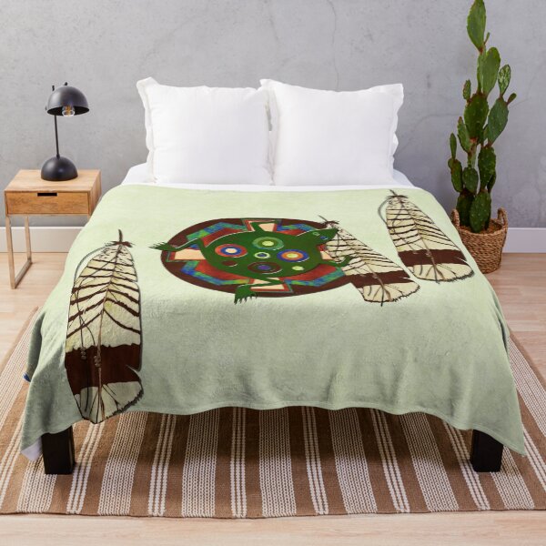 Item preview, Native American Folk Art Frog designed and sold by bohemianbound.