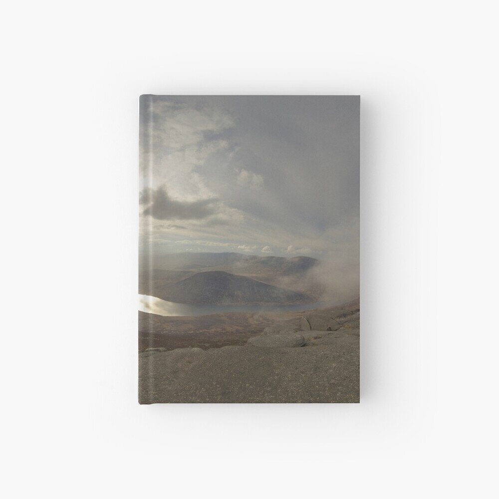 Panoramic View from Slieve Binnian Hardcover Journal