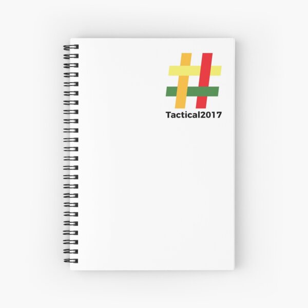 Tactical 2017 Logo Spiral Notebook